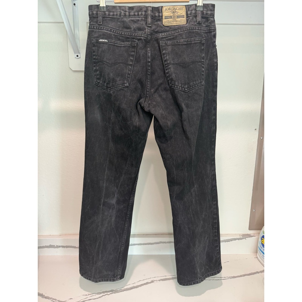 Vintage Jordache Straight Leg‎ Jeans Black Women's Size 11/12